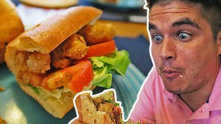 Make THE BEST Shrimp Po Boy Sandwich New Orleans Style [upl. by Xever729]