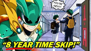 MHA END MADE EVERYONE CRY 8 Year Time Skip Reveals Deku amp Class A as Adults in My Hero Ending 430 [upl. by Eelek]