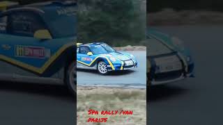 Tim van parijs  spa rally 🤩🤩porsche gt3rs rallye rally drifting mélodie sound foryou [upl. by Wycoff]