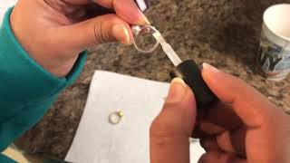 Reduce OR Resize Ring Size  DIY 1 Hack [upl. by Jdavie]