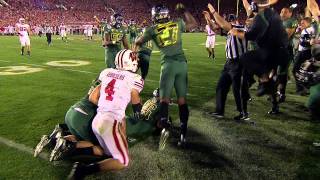 Oregon vs Wisconsin  2012 Rose Bowl highlights  ESPN [upl. by Aneekal]