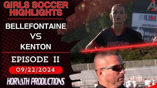 Kenton Vs Bellefontaine Highlights  Ohio High School Girls Soccer [upl. by Darej]