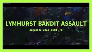 Lymhurst Bandit Assault  August 12 2024  0600 UTC  Oathkeepers POV  Albion Online East [upl. by Sairahcaz847]