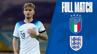 Full Match  Italy U21 V England U21  International Friendly [upl. by Ayortal]