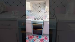 Old Gas Hob renovation to pastel colour kitchen kitchen gadgets [upl. by Anerual]