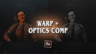 warp  optics compensation  after effects [upl. by Pentha617]