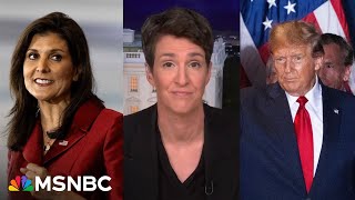 Maddow Haley has a big new line to condemn Trump for his corruption [upl. by Yrneh]