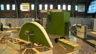 How to build a 150sqm exhibition stand in under 15 hours [upl. by God]