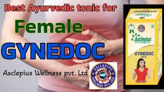 Best Ayurvedic tonic for female 𝗚𝗬𝗡𝗘𝗗𝗢𝗖 Ras Details  Awpl Gynodoc Ras  Gynodoc Ras Ke Fayde [upl. by Aihcats]