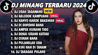 DJ MINANG TERBARU 2024 FULL BASS  DJ USAH TAGAMANG X TABUSAN RINDU VIRAL TIKTOK [upl. by Salvador]