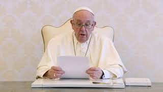 Video Message Pope Francis LAUDATO SI YEAR  LAUDATO SI ACTION PLATFORM [upl. by Ssepmet]