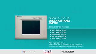 Simatic TP170 Touch Panel Repair amp Maintenance [upl. by Mauchi]