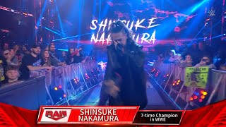 Shinsuke Nakamura Entrance  WWE Monday Night Raw February 05 2024 [upl. by Martino]