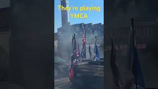 It’s YMCA shortsyoutube shorts trump ymca trump2024 47thpresident [upl. by Irita]