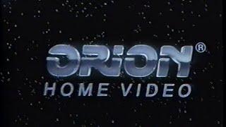 Orion Home Video 1995 Company Logo VHS Capture [upl. by Enait]