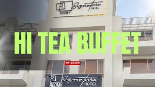 Hi Tea Buffet at Skylight by Roomy Islamabad hiteabuffet restaurant [upl. by Imekawulo]