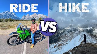 RIDING Idaho and Nevada  Table Mountain Hike  Shoshone Falls  Evel Knievel Jump [upl. by Sibilla]