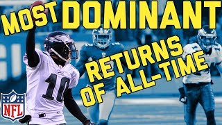 The Most Dominating Kick and Punt Returns for TDs of AllTime  NFL Highlights [upl. by Reg434]