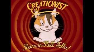 Creationist Cat commercial bumper [upl. by Llerol]