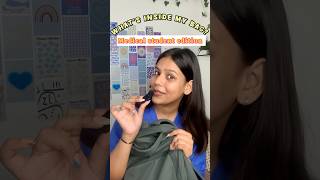 WHATS IN MY BAG 🎒 Ft Medical student edition 🩻🥼 collegelife mbbs aiims viral [upl. by Anina]