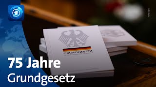 Grundgesetz Deutschlands Verfassung wird 75 Jahre alt [upl. by Irt]