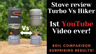 Hiker stove performance review  Gasmate turbo Vs standard hiker gas stove [upl. by Tehr]