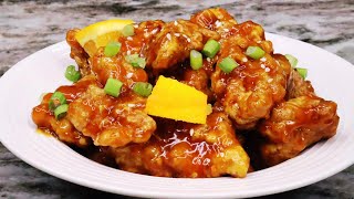 Quick and Easy Orange Chicken Recipe  Better Than Take Out [upl. by Assel328]