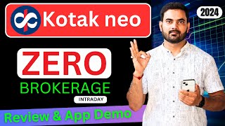 Kotak Neo Trading Demo  Kotak Securities Brokerage Charges  Kotak Neo App Review  Kotak Neo [upl. by Godfree]