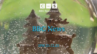 BBC News intro 2pm 231223 [upl. by Bartlet907]