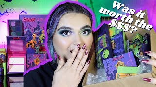 NEW SCOOBY DOO X GLAMLITE FULL COLLECTION REVIEW amp SWATCHES [upl. by Alice723]