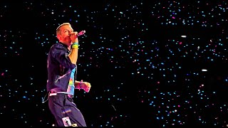 Coldplay  Higher Power Start of Show quotMusic of the Spheresquot Live Roma Stadio Olimpico 12072024 [upl. by Elacsap]