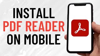 How to Download and Install the Adobe PDF Reader App On Mobile Easy [upl. by Illona952]