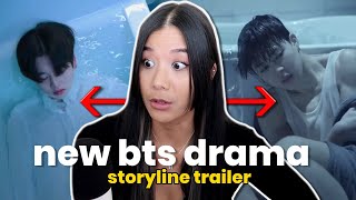 New BTS drama series teaser REACTION amp EXPLANATION  Begins ≠ Youth [upl. by Grindlay]