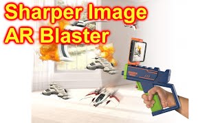 Sharper Image AR Blaster Augmented Reality Laser Game [upl. by Pinchas408]