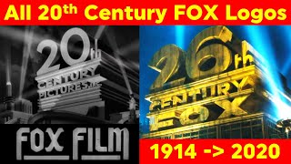 20th Century FOX ALL Intros 19142020 Fox Film to 20th Century Studios Before Name Change [upl. by Ayardna]