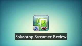 Mac und Windows auf dem iPad  Splashtop Streamer Review [upl. by Aisercal844]