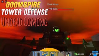 Doomspire Tower Defense Undead Coming roblox doomspiredefense [upl. by Nomal]