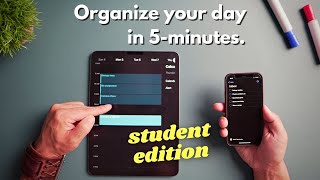 How I Organize My Busy Schedule Student Edition [upl. by Hsital]