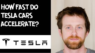 How fast do Tesla cars accelerate [upl. by Annabell]