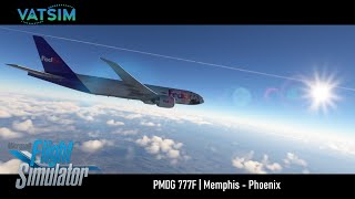 MSFS2020  PMDG 777 Freighter  VatSim [upl. by Yves416]