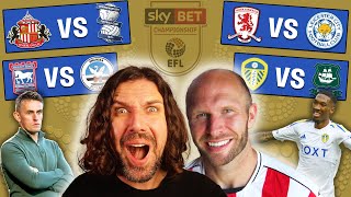 EFL Championship SCORE PREDICTIONS  Round 16 wSam Parkin [upl. by Perlis360]