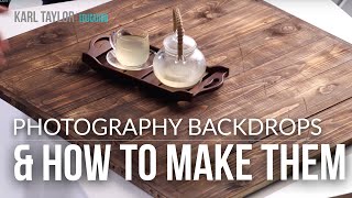 Photographic Backdrops and How to Make Your Own [upl. by Einnad]