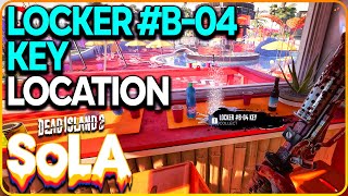 Locker B04 Key Location Dead Island 2 [upl. by Anialad]