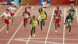 Usain Bolt Team JAMAICA wins mens 4x100M relay NW 3710s [upl. by Zehe]