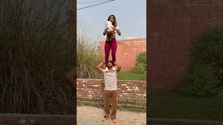 Waoo shorts ytshorts gymnast parkour couplegoals viralvideo [upl. by Aneeras]