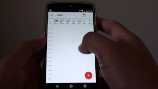 Google Nexus 5 How to Show  Hide Declined Calendar Events [upl. by Abrams758]