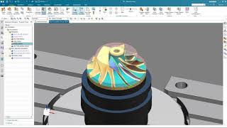 GCodeDriven Machining Simulation in NX CAM [upl. by Neiht]