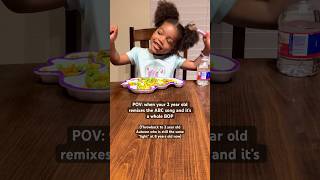 2 Year Old Autumn’s ABC Remix toddlers mommyvlogger abcdsong family short [upl. by Olifoet]