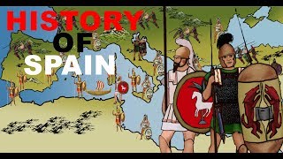 The animated history of Spain from Tartessos to Rome [upl. by Bailey880]