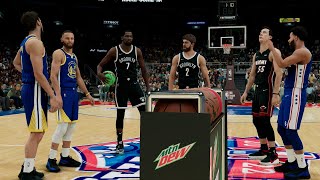 I Put The 6 Best Shooters In NBA 2K22 In The 3 Point Contest [upl. by Lisab966]